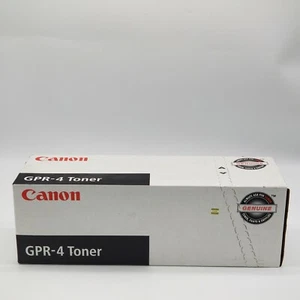 Cartuccia toner nero originale Canon GPR-4 4234A003 - Foto 1 di 7