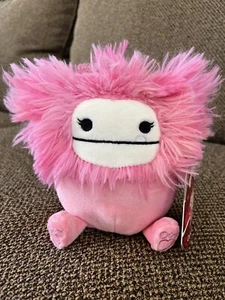 Squishmallow Caparinne 5"" The Pink Bigfoot Valentinstag 2023 Plüschtier brandneu mit Etikett - Bild 1 von 5