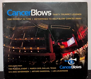 Cancer Blows - 2015 Benefit w/30 Trumpets (CD+DVD)- Compact Disc CD - SEALED NEW - Picture 1 of 2
