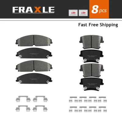 Pastillas de freno delanteras y traseras de cerámica para Dodge Charger 2006 2007-2018 2019 2020 AWD Foto 1 de 4