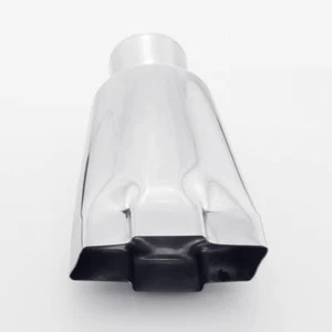 Punta de escape Chevrolet Bowtie Look acero inoxidable 304 entrada 2,25" salida 4,6"x1,7" - Imagen 1 de 6