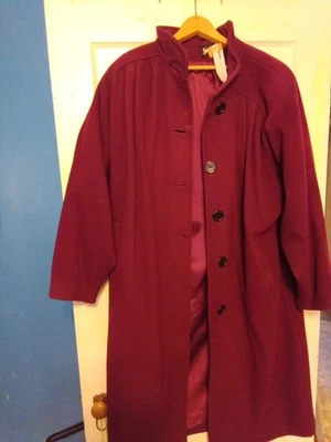 7th Avenue Ivana Inc Wool Coat, Sz XL - Image 1 of 3
