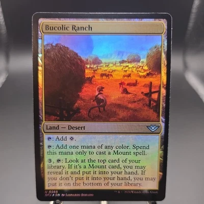 FOIL MTG - Bucolic Ranch - Outlaws of Thunder Junction Magic FOIL - Image 1 of 2
