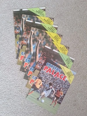 1979/80 Crystal Palace Home bundle x 7 - Image 1 of 3