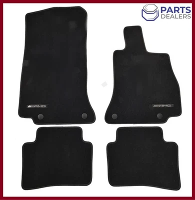 GENUINE MERCEDES C CLASS SALOON ESTATE VELOUR FLOOR CARPET MATS 2021-2025 - Image 1 of 4