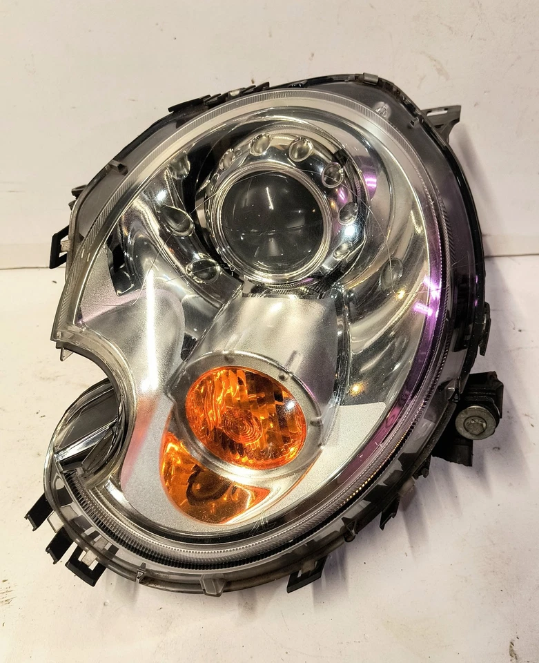  Lámpara de faro HID BI-Xenón genuino para conductores izquierdos MINI Cooper 2007-2015 OEM Foto 1 de 4
