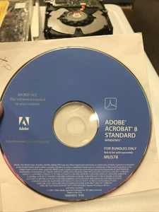 Adobe Acrobat 8 Standard for Windows Original Disc and Serial Number - Picture 1 of 3