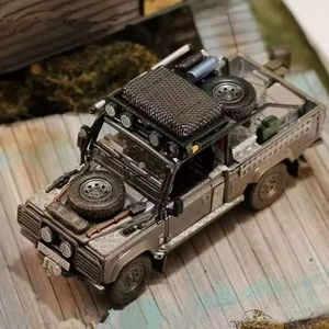 1/24 Land Range Rover Defender 110 Alloy Pickup Car Model Diecasts Off-road Toy - Picture 1 of 25