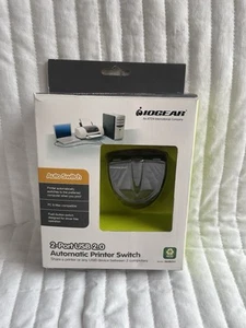 IOGear (GUB231) Interrupteur Imprimante Automatique Externe USB 2.0 2 Ports Neuf - Photo 1/6