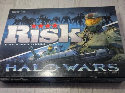 Risk Halo Wars Collector's Edition Board Game 2009 Hasbro  - Image 1 of 4