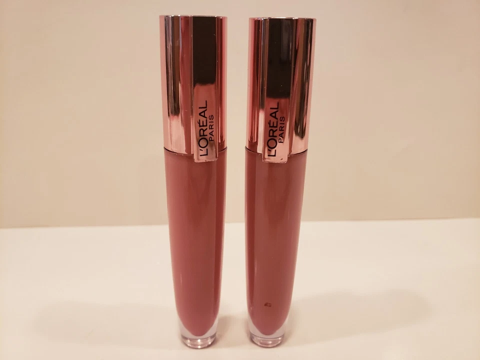 L'Oreal~Lote de 2~Glow Paradise Bálsamo en Brillo con Pomegrante~#40 Blissful Blush Foto 1 de 1