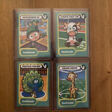 VeeFriends NYCC 2023 Giraffe Cow Elf Peacock Promo Card Cards Set PICTURED