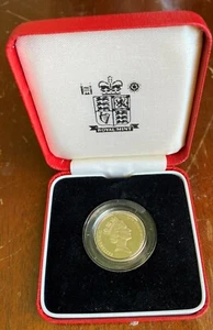 Piefort Gran Bretaña 1 libra 1997 P25, plata gruesa - Imagen 1 de 4