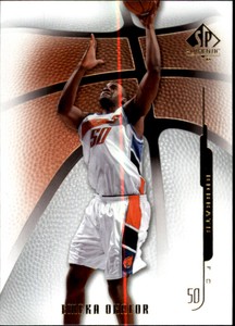 2008-09 SP Authentic Basketball #23 Emeka Okafor Charlotte Bobcats