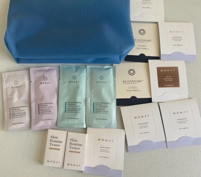 Лот 14 Monat образцы шампунь кондиционер тестер и многое другое - Изображение 1 из 4