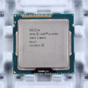 Intel Core i5-3470S SR0TA CPU Prozessor 2,9 GHz LGA 1155 BX80637I53470S Sockel H2 - Bild 1 von 1