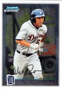 2010 Bowman Chrome Prospects #BCP191 Wilkin Ramirez Detroit Tigers