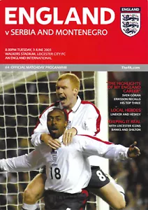ENGLAND V SERBIA & MONTENEGRO 3 JUNE 2003 -WALKERS STADIUM. JOHN TERRY'S 1ST CAP - Picture 1 of 1