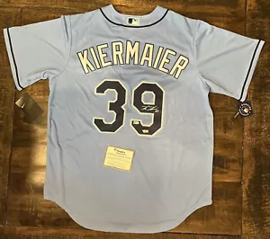 Tampa Bay Rays Kevin Kiermaier Signed Jersey Nike Authentic Fanatics COA - Picture 1 of 3