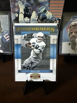 2007 Donruss (Gridiron Gear Performers) - Yale Lary - #P-36 (#’d /500) - Image 1 of 3