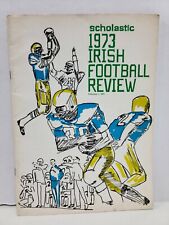 Scholastic 1973 Irish Football Review | Notre Dame | February 1 1974