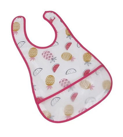 Baberos limpiables London Bridge de Maison Chic - Juego de 2 sandía y piña Foto 1 de 1