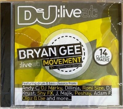 CD Bryan Gee - live at: Movement, 2007 UK, Techno/ Electro, Drum & Bass Classics - Bild 1 von 2