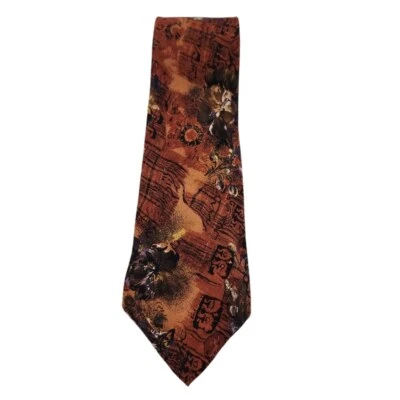 Corbata estampada seda UNGARO Paris 57" Foto 1 de 3