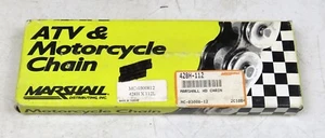 Marshall ATV & Motorcycle Chain 428 112 Links - Picture 1 of 3