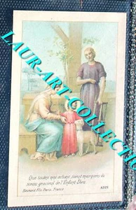 IMAGE PIEUSE SAINTE - QUE TOUTES VOS ACTIONS SOIENT - 10x6cm RELIGION HOLY CARD - Picture 1 of 1
