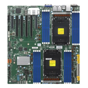 Placa madre de servidor Supermicro X13DEI-T doble zócalo LGA-4677 DDR5 EATX - Imagen 1 de 2