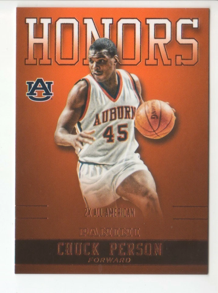 2016 Panini Collegiate Auburn Honors #CPAU Chuck Person - плоская S/H - Изображение 1 из 1
