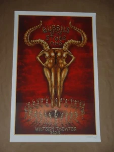 Queens of the Stone Age Emek signed concert poster Los Angeles LA print QOTSA - Picture 1 of 6
