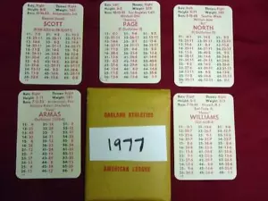1977 APBA - OAKLAND ATHLETICS Baseball Team Set : 20 players cards (original) - Picture 1 of 1