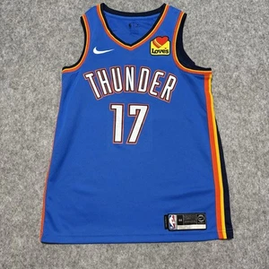 Oklahoma City Thunder OKC Jersey Men's Medium (44) Nike Swingman Schroder NBA - Imagen 1 de 6