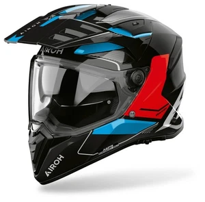 Integralhelm Airoh BANDIT TUNE Blue/Red Gloss - Picture 1 of 3