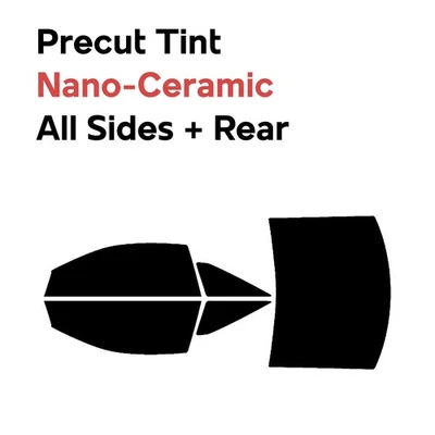 Precut Window Film Automotive Nano Ceramic Tint for Cadillac CTS 2011-2015 Coupe - Image 1 of 4