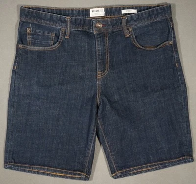 WL13419 FANTÁSTICO **WILLIAM RAST** PANTALONES CORTOS VAQUEROS AZULES PARA HOMBRE 36 (msr 38"x10") Foto 1 de 4