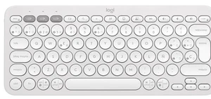 Logitech Pebble Keys 2 K380s Bluetooth Tastatur - Weiß, Spanisch ESP - Bild 1 von 1
