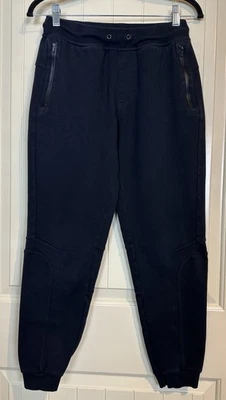 ID Ideology Men's black Performance Sweatpants Joggers Size S zip pockets - Image 1 of 4