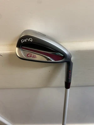 Nearly New Ladies Ping G Le 2 7 Iron Ultra Lite Shaft Immaculate Condition - Image 1 of 4