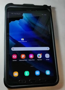 samsung galaxy tab Active 3 T575 ,64GB, BLACK Unlocked, Good Condition #667H - Picture 1 of 5