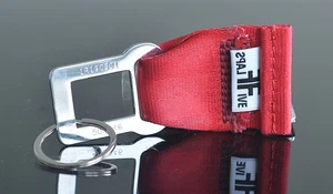 Air Berlin A330 Schlüsselanhänger by FlapsFive aus original  Sicherheitsgurt ! - Picture 1 of 1