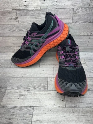 亚瑟士 Trabuco Max Trail 跑鞋女式 8.5 FlyteFoam Gaiter Trail Runner — 第 1/4 张图片