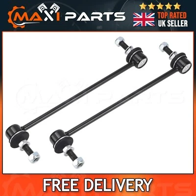 Ford Fiesta MK6 MK7 2008-On Front Anti Roll Sway Bar Stabiliser Drop Links x2 - Image 1 of 4
