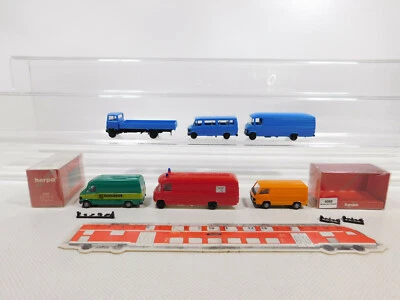 Cn303-0,5# 6x Herpa H0/1:87 Model MB: FW + 4088 + 4124 Schenker etc, S.g./Mint - Image 1 of 4