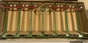 Lionel # 097 Accessory Set Telegraph Poles N Warning Sign; Vintage, repainted - Picture 1 of 24