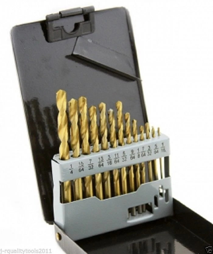 JUEGO DE BROCAS PUNTO DIVIDIDO COBALTO HSS 13 piezas Foto 1 de 1