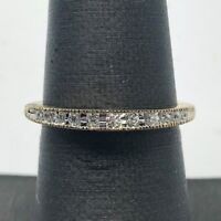 CZ Beautiful Pave Set Right Hand Ring 24mm Rhodium Plated Sterling Silver Flowing Illusion Design 