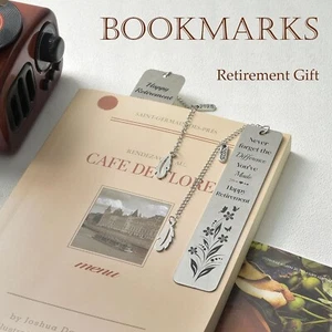 Retirement Gift Bookmark, Meaningful Retirement Gifts for Women Men - Picture 1 of 26
